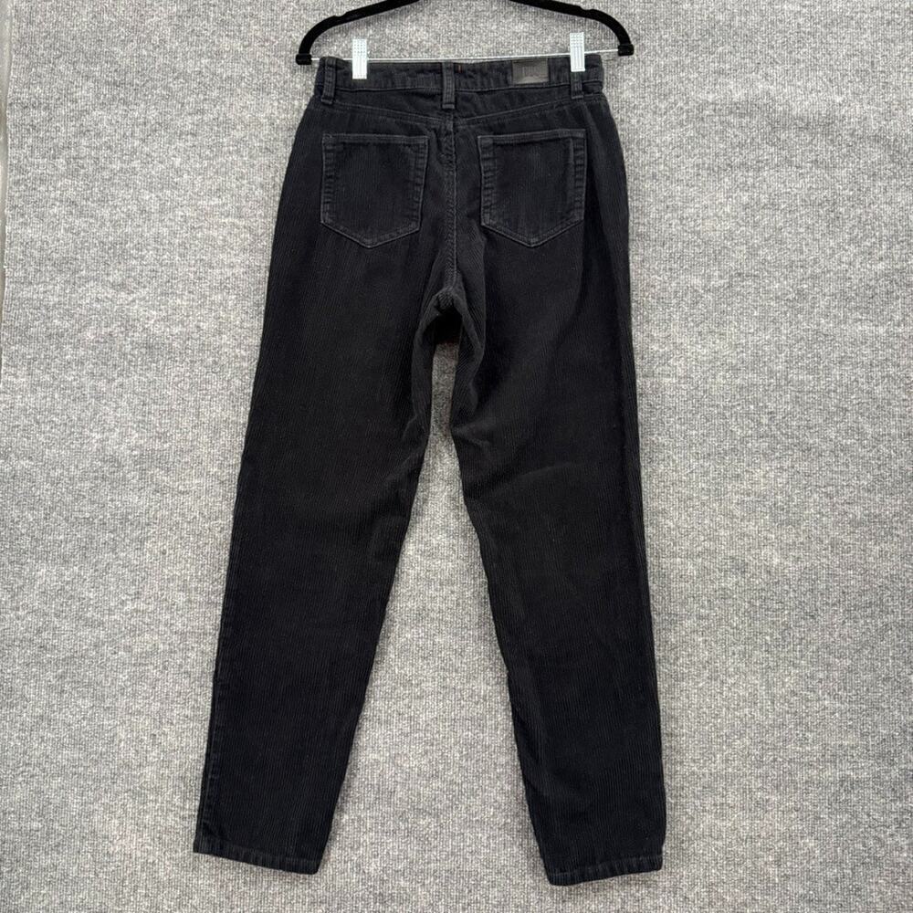 BDG Urban Outfitters Womens High Rise Mom Corduroy Pants Size 26 Black Tapered - Picture 4 of 11